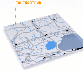 3d view of Coleman Town