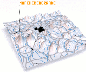 3d view of Mancherén Grande