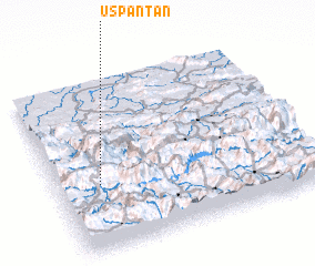 3d view of Uspantán