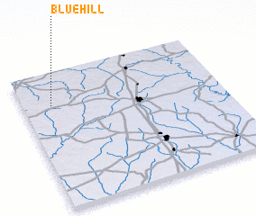 3d view of Blue Hill