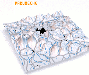 3d view of Paruxeché