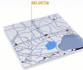 3d view of Helvetia