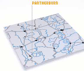 3d view of Panther Burn