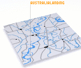 3d view of Australia Landing