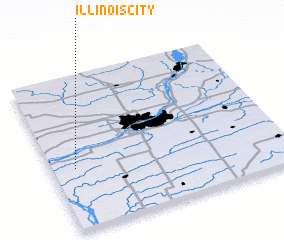 3d view of Illinois City