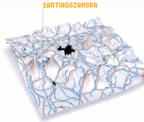 3d view of Santiago Zamora