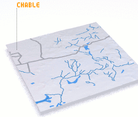 3d view of Chablé
