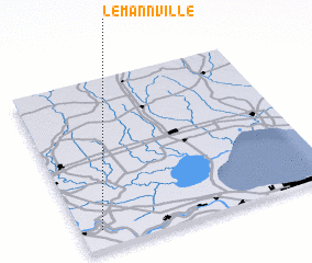 3d view of Lemannville