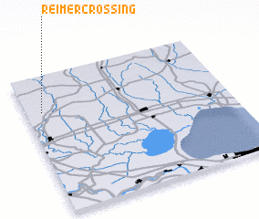 3d view of Reimer Crossing