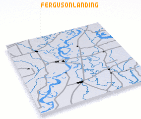 3d view of Ferguson Landing