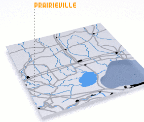 3d view of Prairieville