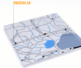3d view of Magnolia