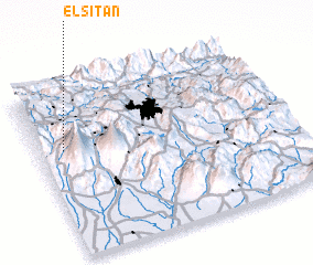 3d view of El Sitán