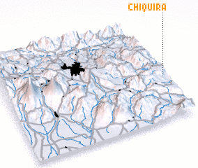 3d view of Chiquirá