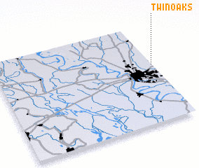 3d view of Twin Oaks