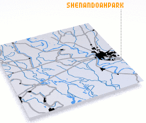 3d view of Shenandoah Park