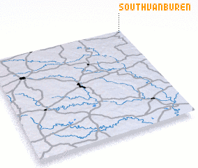 3d view of South Van Buren