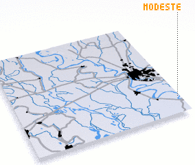 3d view of Modeste