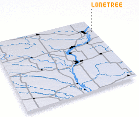 3d view of Lone Tree