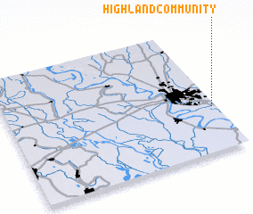 3d view of Highland Community