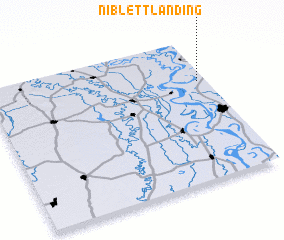 3d view of Niblett Landing