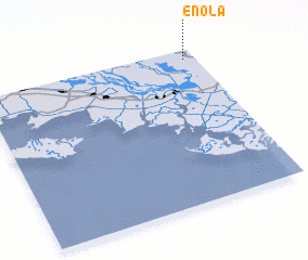 3d view of Enola