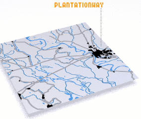 3d view of Plantation Way