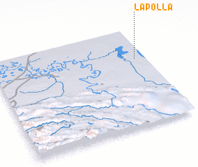 3d view of La Polla