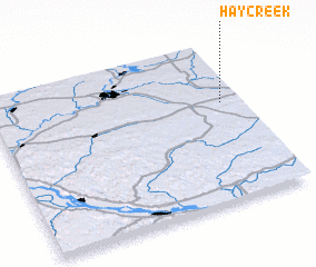 3d view of Hay Creek