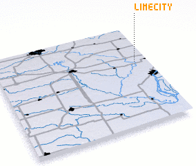 3d view of Lime City