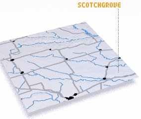 3d view of Scotch Grove