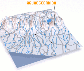 3d view of Agua Escondida