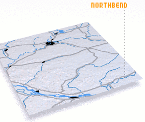 3d view of North Bend