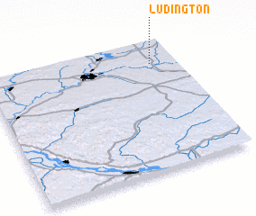 3d view of Ludington