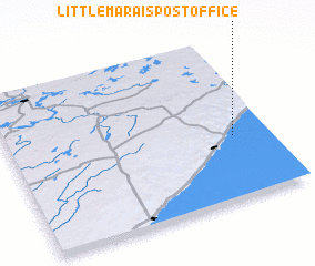 3d view of Little Marais Postoffice