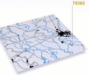 3d view of Texas