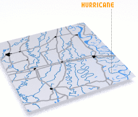 3d view of Hurricane