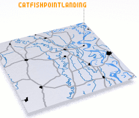 3d view of Catfish Point Landing