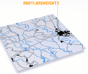 3d view of Maryland Heights