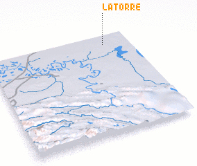 3d view of La Torre