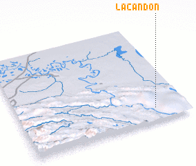 3d view of Lacandón