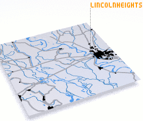 3d view of Lincoln Heights