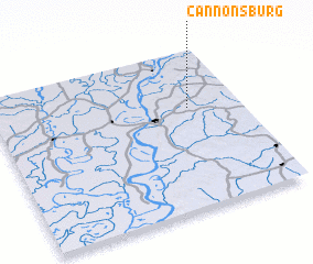 3d view of Cannonsburg