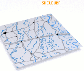 3d view of Shelburn