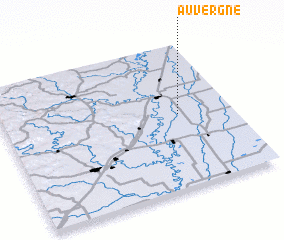 3d view of Auvergne