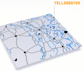 3d view of Yellow Bayou