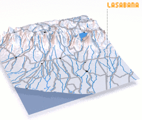 3d view of La Sabana