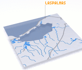 3d view of Las Palmas