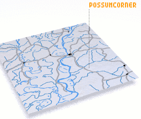 3d view of Possum Corner