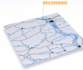 3d view of Brice Prairie